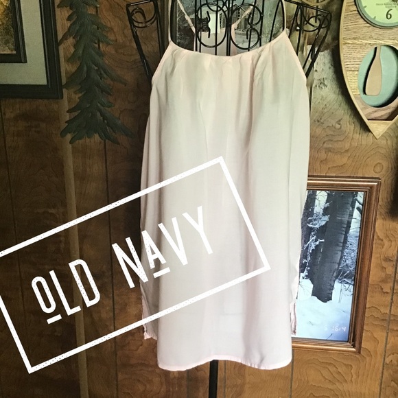 Old Navy Tops - Old Navy/Pink racerback dress tank
